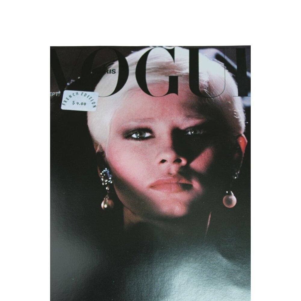 1977 Vogue France Repro Magazine Cover Print 92978